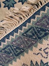 Tapis vintage Tunisien fait main, 1C544