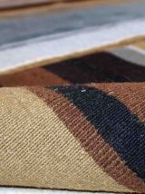 Tapis vintage Indien Moderne fait main, 1C551