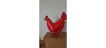 coq poule deco en fer trois model différente 20 euros pieces