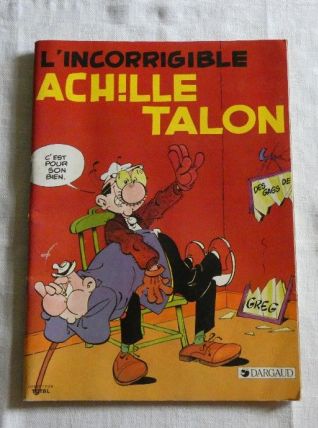 Greg l'incorrigible achille talon édition publicitaire total