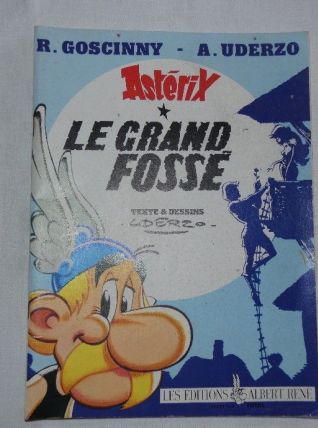 Asterix. Le Grand Fosse édition publicitaire total 1980