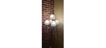 Lampadaire Maison Sciolari avec 5 abat ,non signé -jours en 
