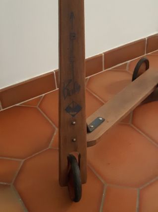 Patinette vintage en bois
