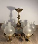Lot lustre + appliques 