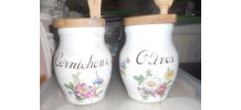 Pots olives cornichons