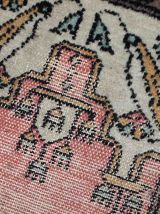 Tapis vintage Ouzbek Bukhara fait main, 1C765