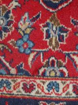 Tapis vintage Persan Kashan fait main, 1C766