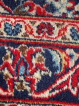 Tapis vintage Persan Kashan fait main, 1C766