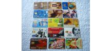 Lot 15 Télécartes 
