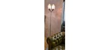lampadaire vintage shades vintage années 60 a 80  metal gris