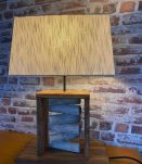 Magnifique Lampe neuve en bois flotté