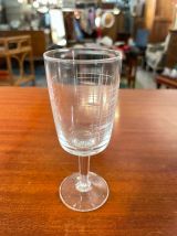 ensemble de 50 verres années 50 