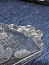 Plat à cake décor : cygnes Vintage