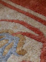 Tapis vintage Tibétain Khaden fait main, 1C577