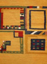 Tapis vintage Persan Gabbeh fait main, 1C582
