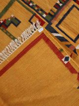 Tapis vintage Persan Gabbeh fait main, 1C582