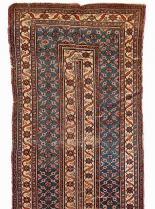 Tapis ancien Persan Mashad fait main, 1C587