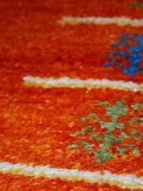 Tapis vintage Persian Gabbeh fait main, 1C590