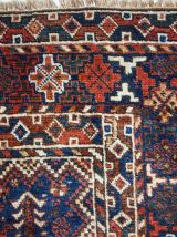 Tapis ancien Persan Khamseh fait main, 1C595