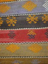 Tapis vintage Persan Sumak fait main, 1C608