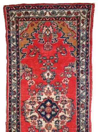 Tapis vintage Persan Hamadan fait main, 1C616