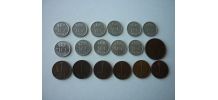 Lot 18 Anciennes Pièces de Monnaies Nederland