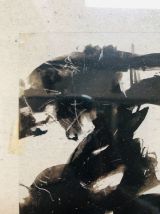 Tableau: Abstraction signé GP janvier 87