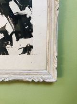 Tableau: Abstraction signé GP janvier 87