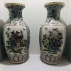 Antiquités chinoise : Paire de vase balustres début 20 eme s