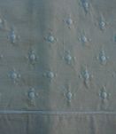 drap début XX ème siècle  2 m 80 x 3 m 50  avec monogramme e