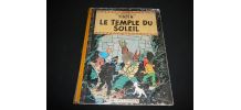 tintin le temple du soleil  de hergé  année 1957