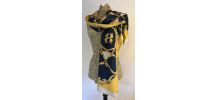Rare foulard écharpe Hermès couronnes,Couronnes Hermès scarf