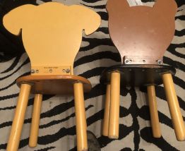 Chaises enfant vintage