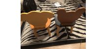 Chaises enfant vintage