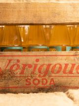 Bouteilles de soda vérigoud orange et citron