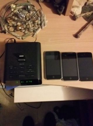 3 ipod apple et station d écoute philips