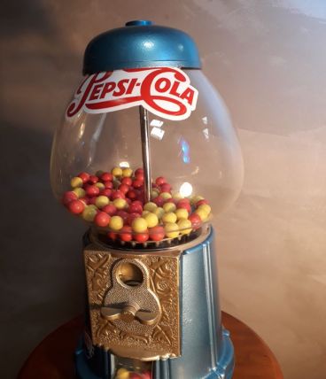 distributeur pepsi cola a bonbon chewing gum , bonbonniere 7