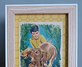 CADRE ILLUSTRATION VINTAGE