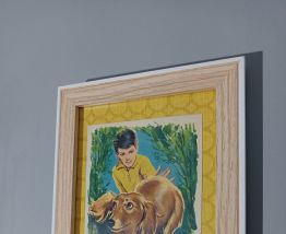 CADRE ILLUSTRATION VINTAGE