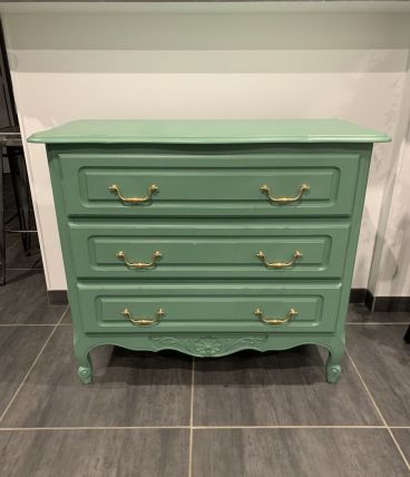 Commode vintage années 1970 relookée