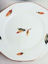 Lot 6 assiettes en porcelaine de Nemours