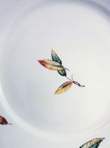 Lot 6 assiettes en porcelaine de Nemours