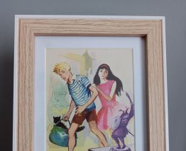 CADRE ILLUSTRATION VINTAGE