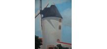 Tableau huile sur toile 46 cm x 38 cm 