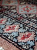 Tapis vintage Ouzbek Bukhara fait main, 1C618