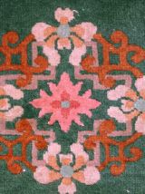 Tapis ancien Chinois Art Deco fait main, 1C619