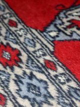 Tapis vintage Ouzbek Bukhara fait main, 1C626
