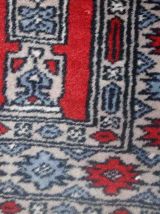Tapis vintage Ouzbek Bukhara fait main, 1C626