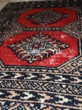 Tapis vintage Pakistanais Lahore fait main, 1C635