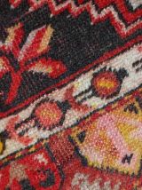 Tapis vintage Turc Yastik fait main, 1C651